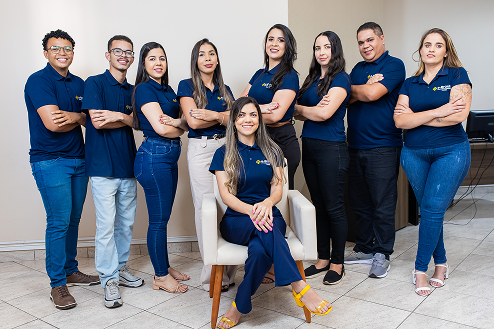Equipe e estrutura da empresa